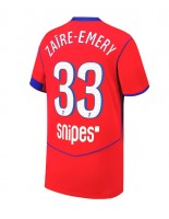 Paris Saint-Germain Warren Zaire-Emery #33 Kolmaspaita 2025-26 Lyhythihainen